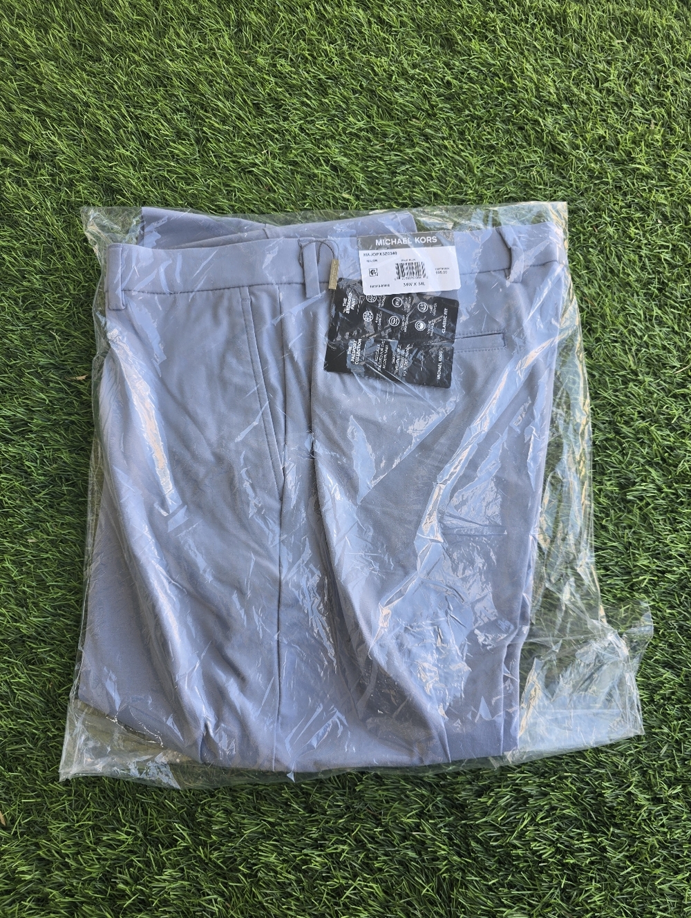 Michael Kors Classic Dress Pants Mens 34X34 Blue $95 MRSP Career NWT - Picture 5 of 6